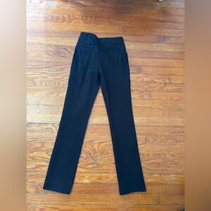 Quince stretchy black pants XS NWOT